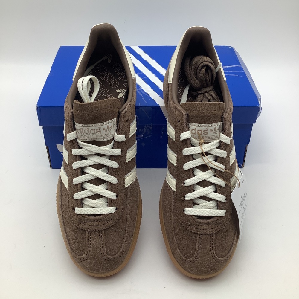 Adidas Handball Spezial W Shoes Earth Strata Gum2 Sneakers IF6490 Size 7 New - Picture 3 of 7